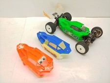 Tekno EB410 1/10 4x4 RC Wheeler Buggy Roller Rolling Chassis (Needs Repair)