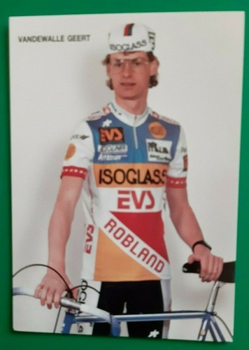 Cyclisme carte cycliste geert - carte,