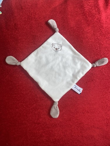 Doudou plat ourson - plat,