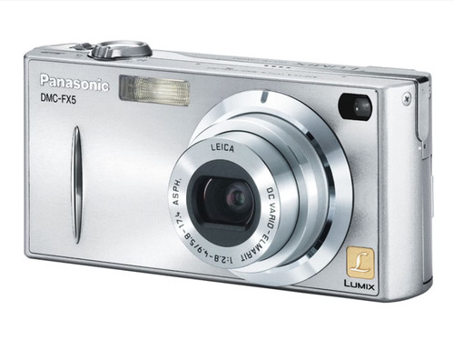Panasonic lumix dmc fx5 - panasonic, argent