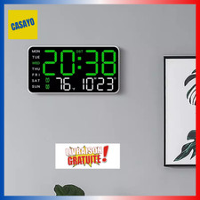 Grande Horloge Murale LED