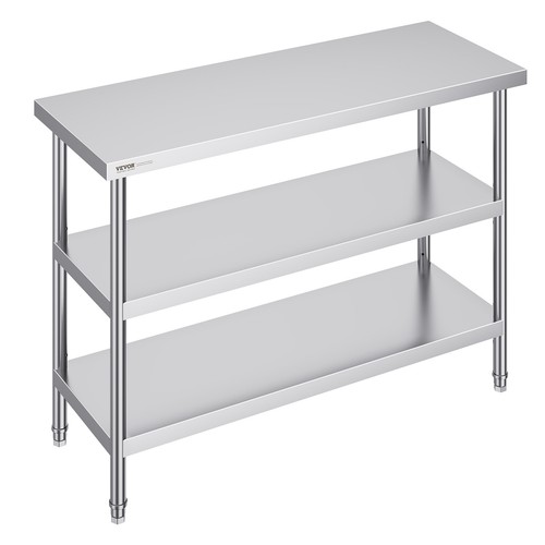 Vevor table travail inox - vevor, en