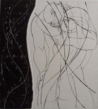 Pierre-Yves TREMOIS: DNA of the couple, original engraving