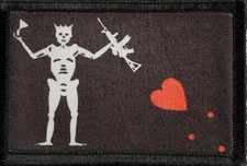 Blackbeard AR15 Pirate Flag