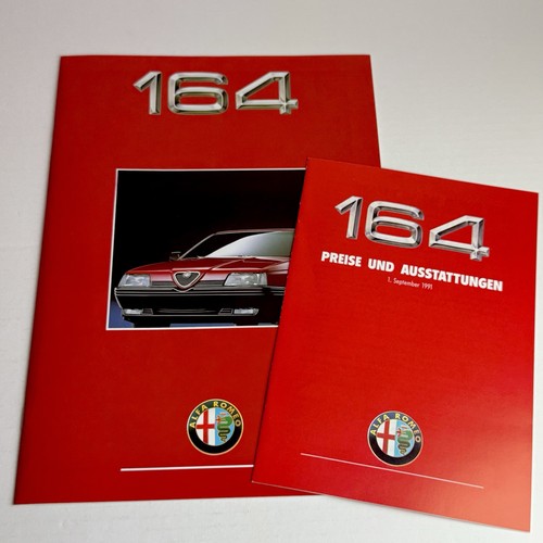 Alfa romeo 164 brochure - alfa, /