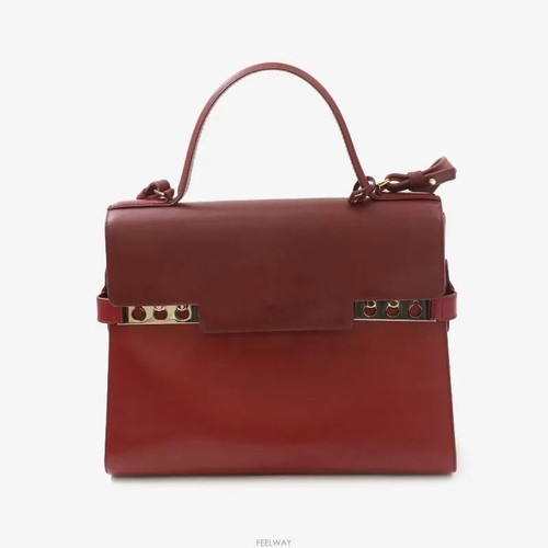 Delvaux sac tote tompette - tompette, en
