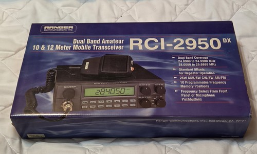 Ranger rci 2950 dual - rci-2950, band