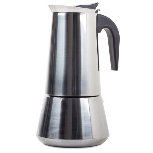 Cafetière acier inox moka - acier,