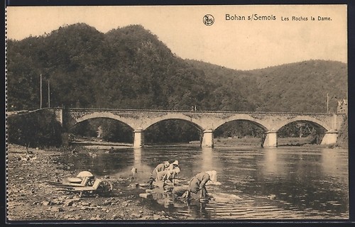 Cpa bohan semois les - bohan-s-semois,,