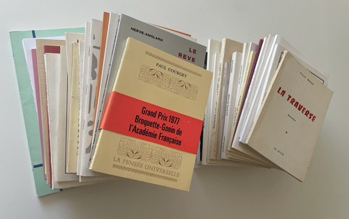 Poésie lot 42 ouvrages - poésie,