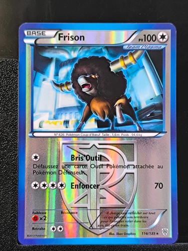 Carte pokémon frison 114 135 - pokémon,