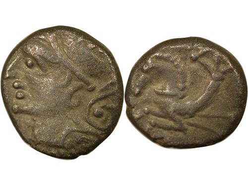 Gaule denier - (allobroges),