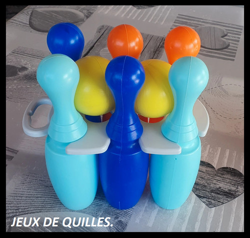 Jeux quilles enfants avec 2 - enfants,