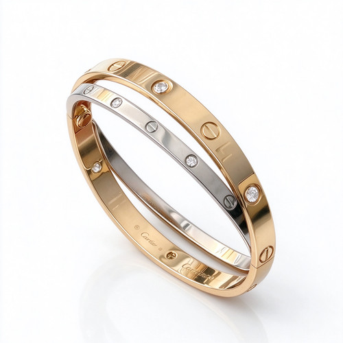 Cartier love bracelet 18k rose - bracelet,
