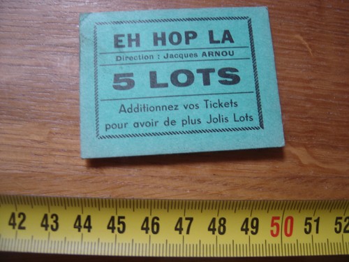 Jeton carton billet ticket - billet,