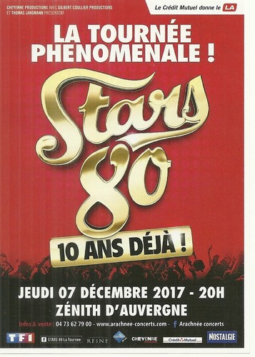 Flyer stars en concert a - stars,