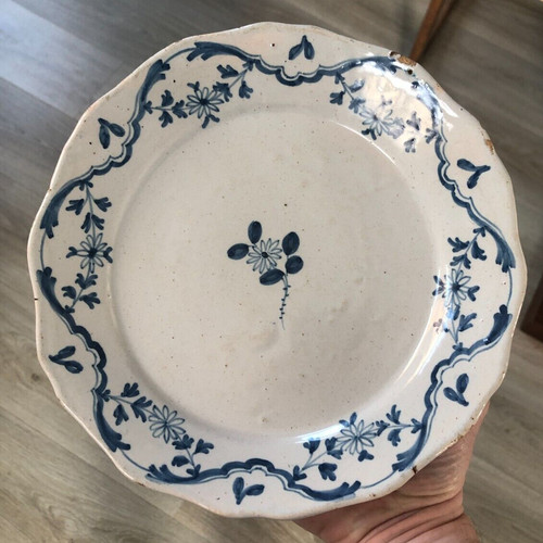Ancienne assiette faïence - ancienne,