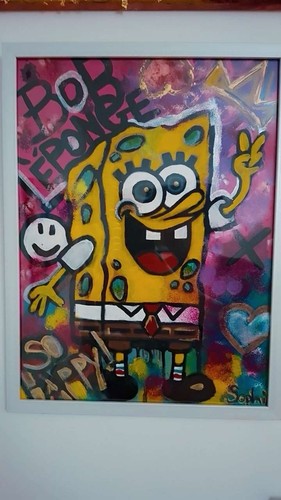 Tableau street art pop - tableau, bob