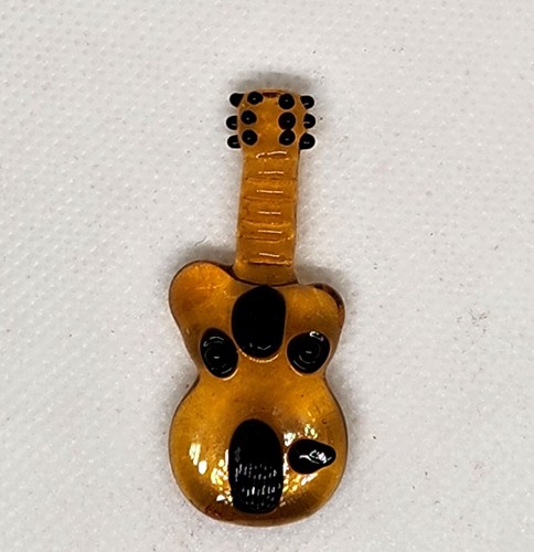 Miniature glass guitar - glass,