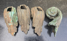 4 GROS BRONZES ELEMENTS LOUIS