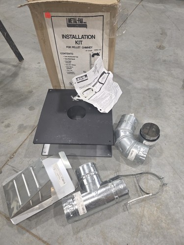 Metal fab pellet stove - fab,