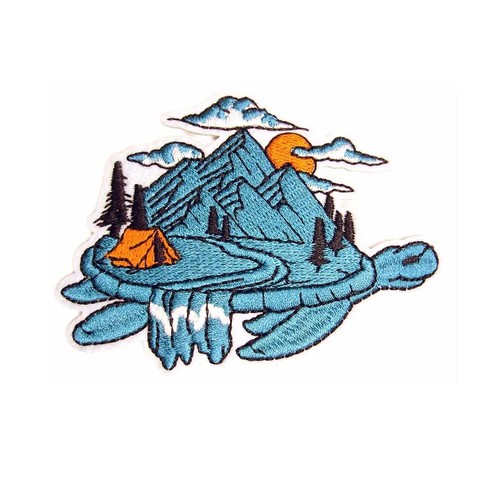 Patch brodé thermocollant