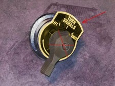 plate plaque plaquette BRASS LAITON CLIGNOTANT TURN SIGNAL 2 us - jeep willys