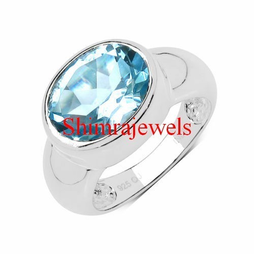 Naturel bleu gemme topaze - naturel,