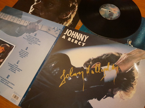 Johnny hallyday autographe - hallyday,