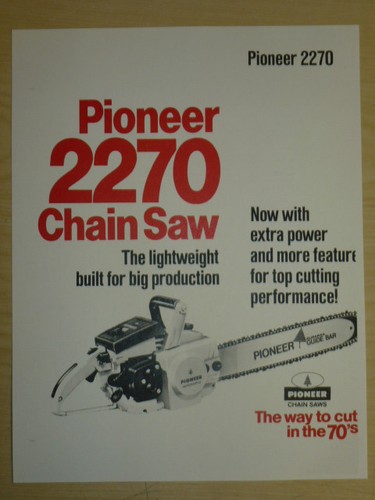 Pioneer chainsaw model - chainsaw,, 2270