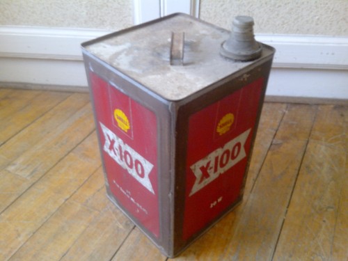 Ancien grand bidon 20l huile - ancien,