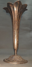 🥰Vase Soliflore cornet Wiskemann 4 Métal argenté  déco Art Table Ancien poinçon