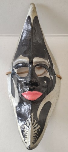 Masque venitien lune noire - lune,