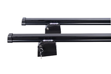 2 Barres de Toit pour Peugeot Partner 1996-2008 135cm 100kg noir acier