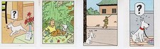 TINTIN ET MILOU LOT DE 4