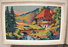 TAPISSERIE CANEVAS paysage