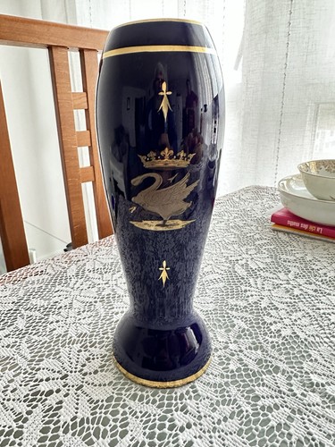 Vase porcelaine bleu - , cobalt