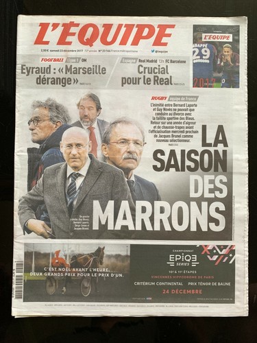 Equipe journal 12 2017 - journal, 23/12/2017