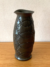 Ancien vase en étain type ART