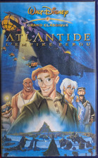 ATLANTIDE WALT DISNEY VHS K7 CASSETTE VIDEO d'occasion version française