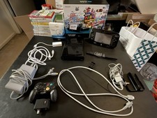 Nintendo Wii U 32GB Super Mario 3D World Deluxe Complete Set with Box Lot, Games