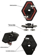 Support caméra arrière RENAULT CAPTUR - système anti-vol