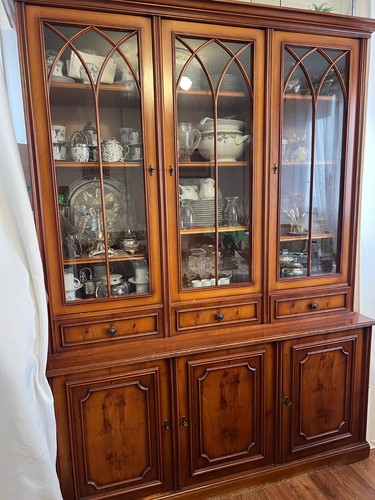 Buffet vaisselier bois - buffet,