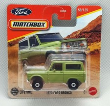 ★ FORD BRONCO 1970 - MATCHBOX MAINLINE 2025 - N°59 - JBR89