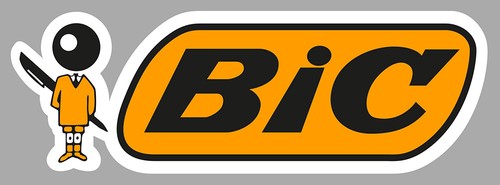 Bic sticker vinyle laminé - sticker,