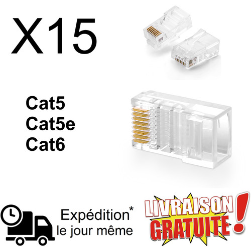 Lot connecteurs rj45 - de,