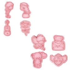 8 Pcs Moule Cookies Tampons