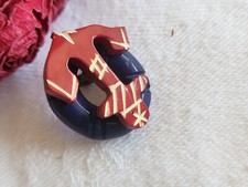 Antique Handmade Marine Anchor Buoy Button Collection 1.4 by 1.8 Max Ref 364