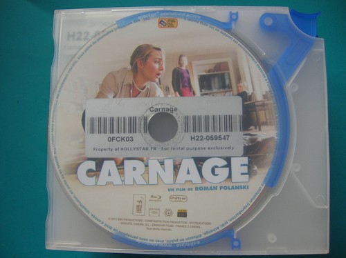 Blu ray boitier slim carnage - boitier,