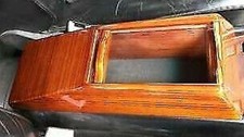 Console Cassette Rangement Boite Insert Centre Zebrano Bois Mercedes W124 E